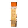 Kurt Adler 18.9-Inch Battery-Operated Light Up Musical Wood Wagon with Santa and Christmas Village Scene - 3 of 4