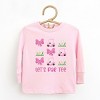 The Juniper Shop Let's Par Tee Coquette Toddler Long Sleeve Tee - 3 of 4