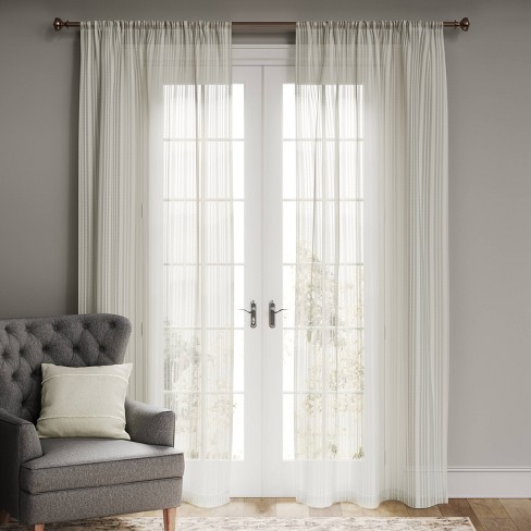 1pc Sheer Soho Window Curtain Panel - Curtainworks : Target