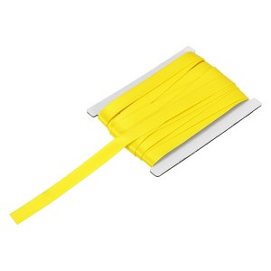 Unique Bargains Satin Fabric Quilting Hemming Binding DIY Craft Double-Fold Bias Tape - 1 of 4