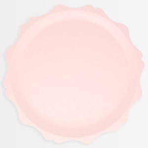 Meri Meri Pink Decorative Edge Compostable Dinner Plates (Pack of 8) - 1 of 3