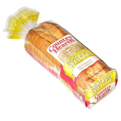 Country Hearth Split Top White Bread - 24oz_1