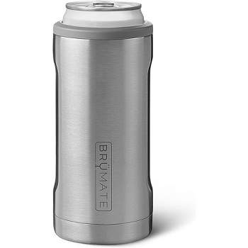 BrüMate Hopsulator 12oz Insulated Slim Can Cooler Drink Holder For Hard Seltzer, Soda, Energy Drinks & More