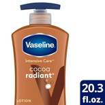 Vaseline Intensive Care Cocoa Radiant Moisture Pump Body Lotion - 20.3 fl oz