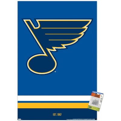 Trends International NHL St. Louis Blues - Logo 21 Unframed Wall Poster Prints