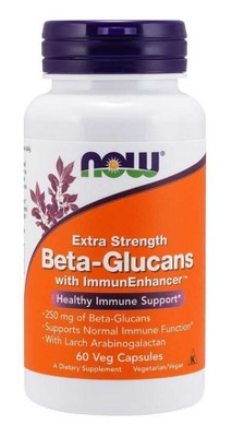 Beta Glucans with ImmunEnhancer 250mg by Now Foods  -  60 VegCap