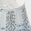 Mela Artisans Palewave Hand Blocked Cotton Lampshade - 4 of 4