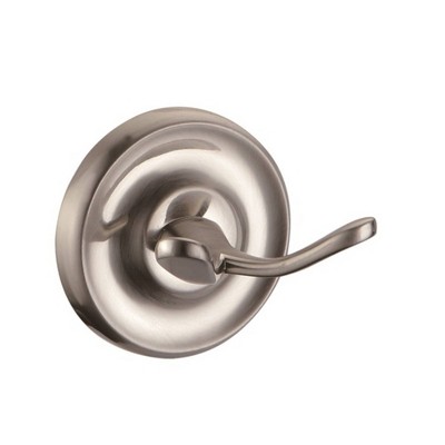Satin Nickel 4-Piece Bathroom Accessory Kit with Towel Ring