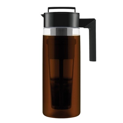 Takeya Two Quart Patented Deluxe Cold Brew Coffee Maker-Black