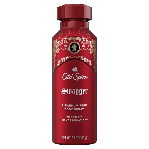 Old Spice Aluminum Free Swagger Body Spray For - 5.1oz : Target