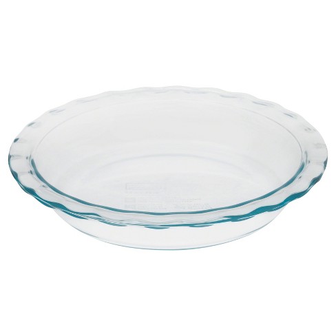 LocknLock Performance Glass 9.5 in. Pie Dish with Lid LLG881 - The