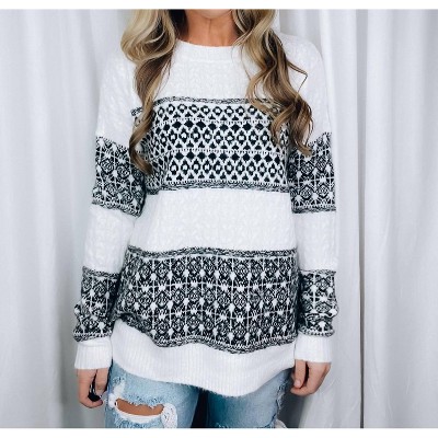 Women's Stroll Through Town Sweater - STACCATO