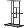 Plant Stand Indoor Outdoor, 3 Tier 4 Potted Metal Flower Shelf For Multiple Plants, Plant Shelf Corner Display Rack - 2 of 4