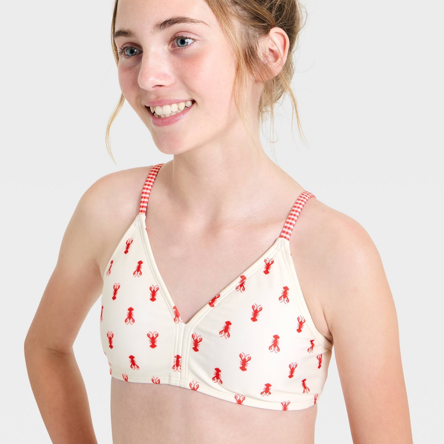 Детские купальники Art Class Girls' Lobster Bikini Set, цвет: Кремовый — фото 3