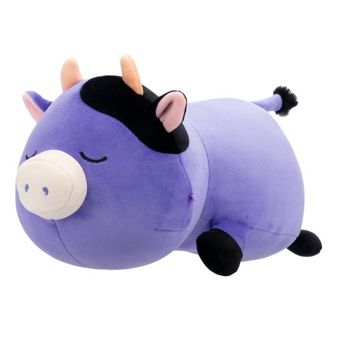 Purple cow plush online