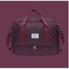 Travel bag, combined with large capacity space and bottom zipper compartment, adjustable shoulder strap or handheld, essential for travel - 2 of 3