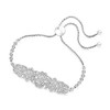 Ross-Simons 1.00 ct. t.w. Diamond Geometric Bolo Bracelet in Sterling Silver Size - 3 of 4