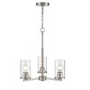 Millennium Lighting Verlana 3 - Light Chandelier in  Brushed Nickel - 4 of 4