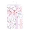Hudson Baby Boys and Girls Cotton Poly Flannel Burp Cloths 8-Pack, One Size - 2 of 4