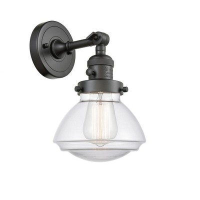 Olean - 1 Light Wall Sconce In Industrial Style-7.75 Inches Tall and 6.75 Inches Wide