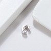 Initial Letter Charms for Women by Ginger Lyne | Italian Style Single Bracelet Charm for her | Sterling Silver Initial A for Charm Bracelet - 2 of 4