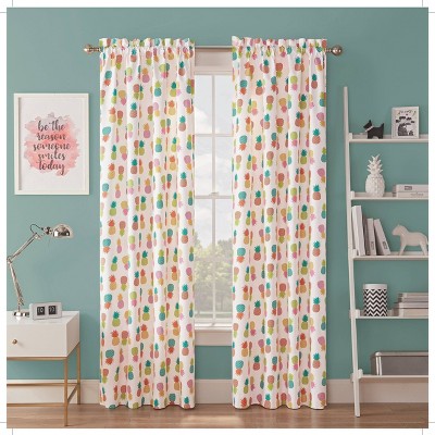 42 X84 Fineapple Blackout Kids Curtain Panels Spree By Waverly Target