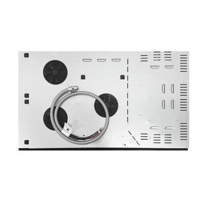 Equator 36" Electric Hybrid CERAMIC-INDUCTION 5 Burner Cooktop 220V