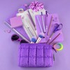 Style Lab Expandable Quilted Puffer Pouch - 3 of 4