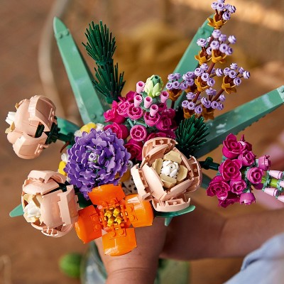 LEGO Icons Flower Bouquet Botanical Collection Building Set 10280, 2 of 15