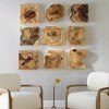 Uttermost Bahati Wood Wall Decor In Natural, Set Of 9 - 2 of 4
