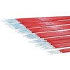 Jack Richeson White Synthetic Brush Classroom Pack, Assorted Brush Types, Long Handle, Assorted Sizes, Pack of 36 - 2 of 3