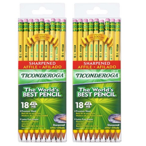 Ticonderoga® My First Pencils, Sharpened, 4 Per Pack, 6 Packs : Target