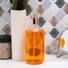 Juvale 2 Pack Glass Hand Soap Dispenser, Decor & Accessories for Kitchen & Bathroom, Clear, 16 Oz - image 2 of 4