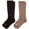 Wellfit Women's 2 Pair Pack Solid Compression Socks - 3 of 4
