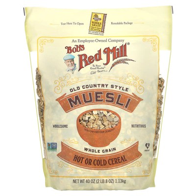 Bob's Red Mill Old Country Muesli Cereal 40 oz