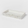 Terrazzo Bath Tray White - Threshold™ - image 3 of 4