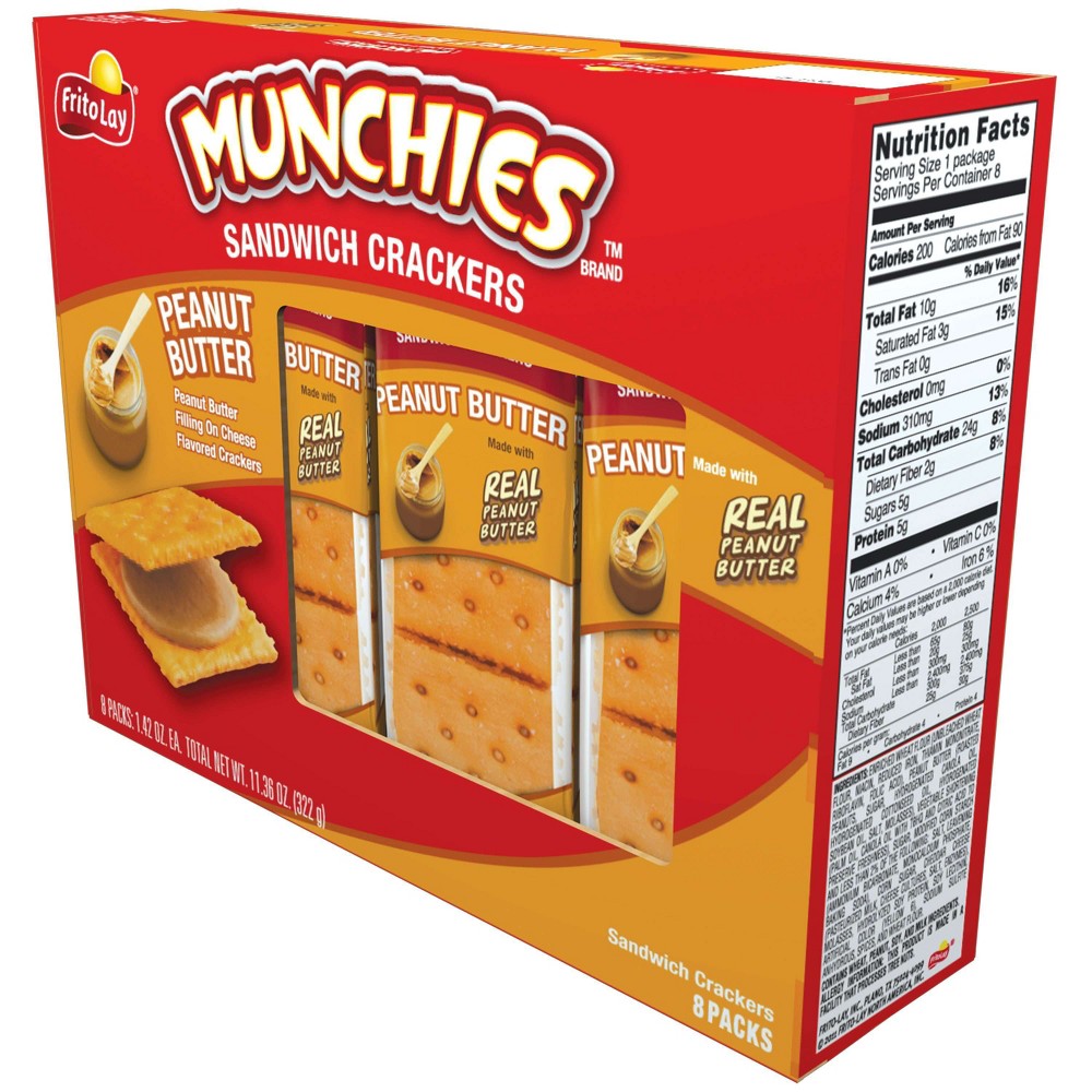 UPC 028400029261 product image for Munchies Peanut Butter on Cheese Sandwich Crackers 11.36oz | upcitemdb.com