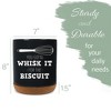 Elanze Designs Whisk It Biscuit Black X-Large Cork Bottom Kitchen Utensil Holder - 2 of 4