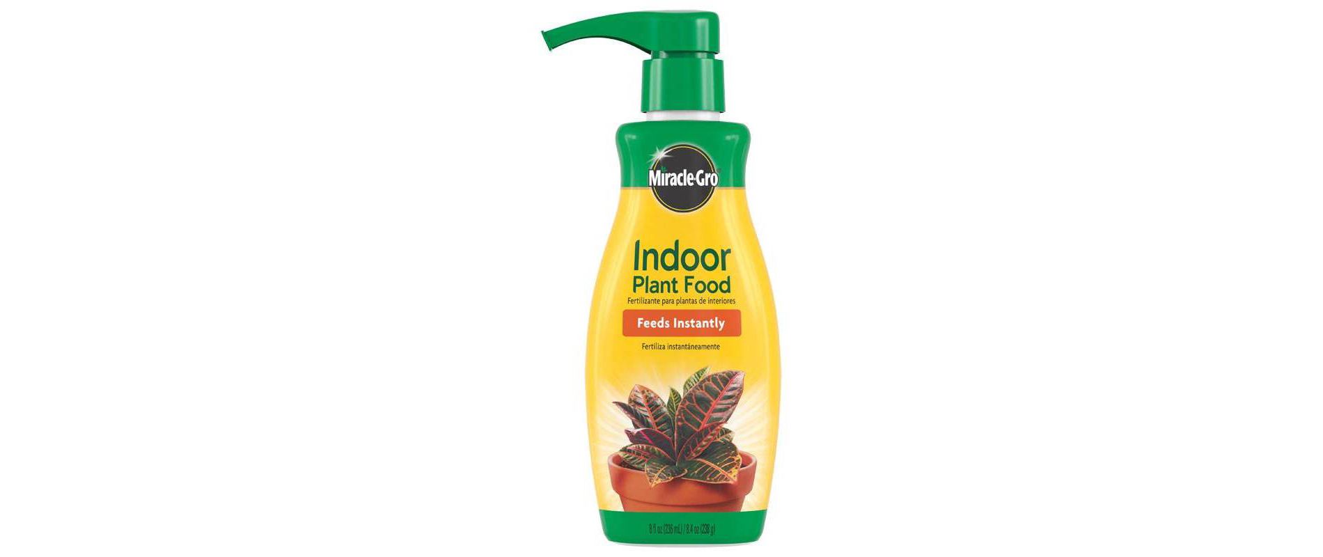Miracle-Gro 8oz All Purpose Liquid Indoor Plant Food: Fertilizer for Houseplants, Potting Mix Enhancer