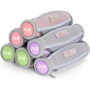 Sportneer Hand Weights Set, Removable Walking Weight of 6 - 1 of 3