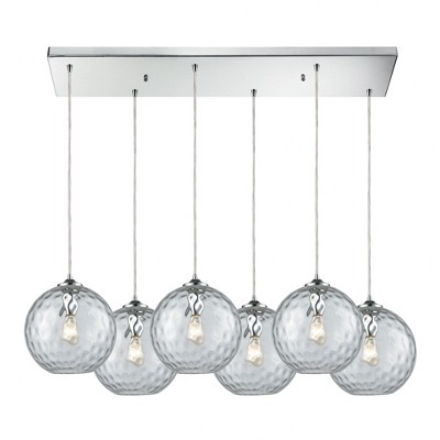 Elk Home Watersphere 6 - Light Pendant in  Polished Chrome