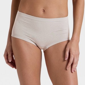Women's Seamless Boy Shorts Underwear - Auden™ - 1 of 4