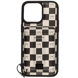 Walli Cases Bow Noir Magnetic Case with Wallet and Finger Strap - 1 of 4