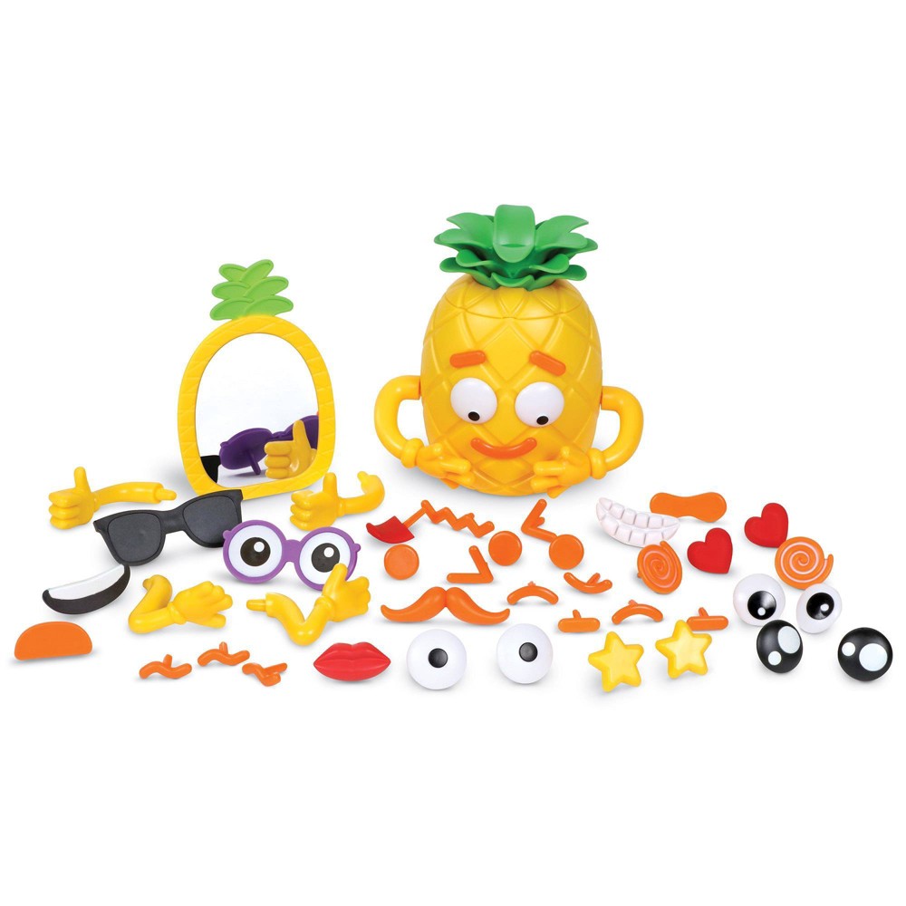Photos - Educational Toy Learning Resources Big Feelings Pineapple Deluxe Set: Teaching Aid, Toddler & Preschool, 116-Piece Emotion Props 