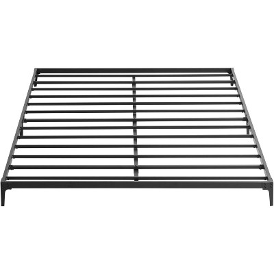 6 Inch Metal Platform Bed Frame No Box Spring Needed, Bed Frame with Heavy Duty Steel Slat Mattress Foundation, Noise Free, Easy Assembly