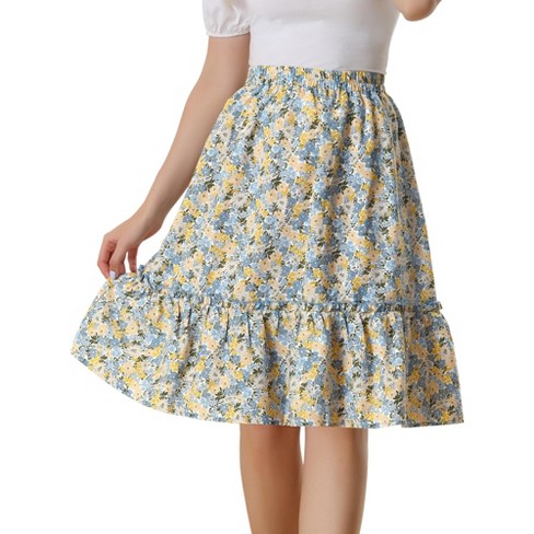 Flowy clearance skirt target