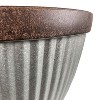 Southern Patio HDR-046868 20.5 Inch Diameter Rustic Resin Indoor Outdoor Garden Planter Urn Pot for Flowers, Herbs, and Flowers - 4 of 4