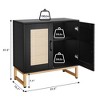 Rattan Buffet Cabinet - 2 of 4