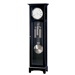 Howard Miller 660125 Urban Floor Clock Iii Black Satin - 1 of 3