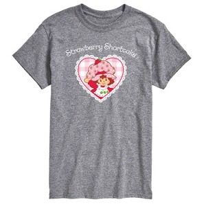 Men's - Strawberry Shortcake - Coquette Heart-Men's Short Sleeve Graphic T-Shirt Short Sleeve Graphic T-Shirt - 1 of 4